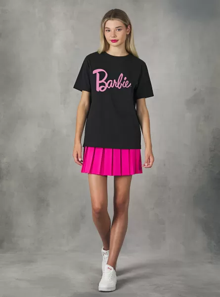Camiseta Barbie / Alcott Bk1 Black Mujer Camisetas