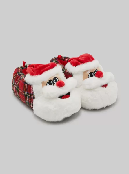 Alcott Zapatos Mujer Pantalones Babbo Natale Colección De Navidad Multicolore