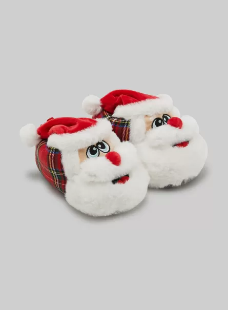 Mujer Zapatos Alcott Pantuflas De Papá Noel Colección Mini Me Christmas Multicolore